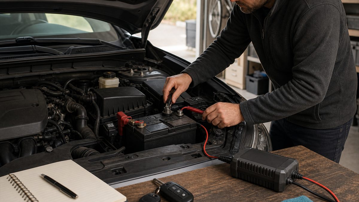 Interior Light Battery Drain practical check setup
